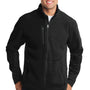 Port Authority Mens R-Tek Pro Pill Resistant Fleece Full Zip Jacket - Black