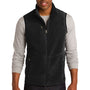 Port Authority Mens R-Tek Pro Pill Resistant Fleece Full Zip Vest - Black