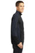 Port Authority F230 Mens Full Zip Microfleece Jacket Black/Grey Side