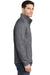 Port Authority F231 Mens Full Zip Fleece Jacket Black Side