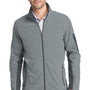 Port Authority Mens Summit Full Zip Fleece Jacket - Frost Grey/Magnet Grey