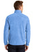 Port Authority F234 Mens Heather Microfleece 1/4 Zip Sweatshirt Royal Blue Back