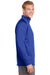 Sport-Tek F243 Mens Sport-Wick Moisture Wicking Fleece 1/4 Zip Sweatshirt Royal Blue Side