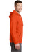 Sport-Tek F244 Mens Sport-Wick Moisture Wicking Fleece Hooded Sweatshirt Hoodie Orange Side
