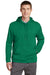 Sport-Tek F244 Mens Sport-Wick Moisture Wicking Fleece Hooded Sweatshirt Hoodie Kelly Green Front