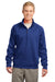 Sport-Tek F247 Mens Tech Moisture Wicking Fleece 1/4 Zip Sweatshirt Royal Blue Front