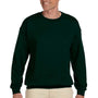 Hanes Mens Ultimate Cotton PrintPro XP Pill Resistant Crewneck Sweatshirt - Deep Forest Green