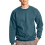 Hanes Mens Ultimate Cotton PrintPro XP Pill Resistant Crewneck Sweatshirt - Cactus Green