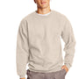 Hanes Mens Ultimate Cotton PrintPro XP Pill Resistant Crewneck Sweatshirt - Sand