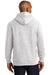 Sport-Tek F281 Mens Fleece Hooded Sweatshirt Hoodie Heather Grey Back