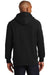 Sport-Tek F281 Mens Fleece Hooded Sweatshirt Hoodie Black Back