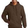 Sport-Tek Mens Fleece Hooded Sweatshirt Hoodie - Brown