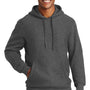 Sport-Tek Mens Fleece Hooded Sweatshirt Hoodie - Heather Graphite Grey