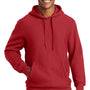 Sport-Tek Mens Fleece Hooded Sweatshirt Hoodie - Red