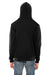 American Apparel F497W Mens Flex Fleece Full Zip Hooded Sweatshirt Hoodie Black Back