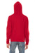 American Apparel F497W Mens Flex Fleece Full Zip Hooded Sweatshirt Hoodie Red Back