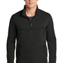 Port Authority Mens Collective Full Zip Smooth Fleece Jacket - Deep Black