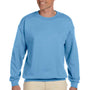 Gildan Mens Fleece Crewneck Sweatshirt - Carolina Blue