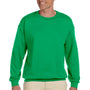 Gildan Mens Pill Resistant Fleece Crewneck Sweatshirt - Irish Green