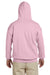 Gildan G185 Mens Hooded Sweatshirt Hoodie Light Pink Back