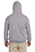 Gildan G185 Mens Hooded Sweatshirt Hoodie Sport Grey Back