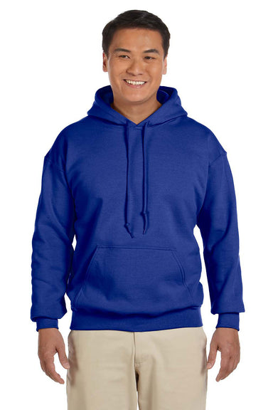 Gildan G185 Mens Hooded Sweatshirt Hoodie Royal Blue Front