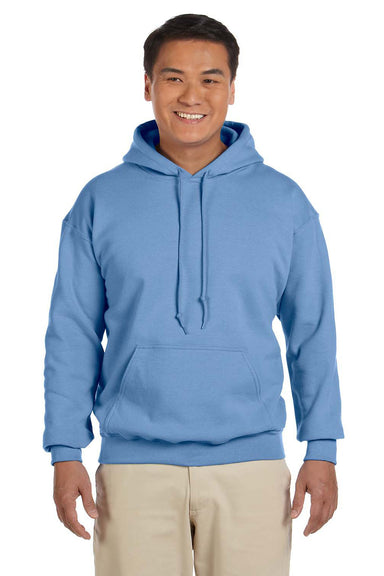 Gildan G185 Mens Hooded Sweatshirt Hoodie Carolina Blue Front