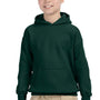 Gildan Youth Hooded Sweatshirt Hoodie - Forest Green