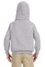 Gildan G185B Youth Hooded Sweatshirt Hoodie Sport Grey Back