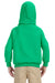 Gildan G185B Youth Hooded Sweatshirt Hoodie Irish Green Back
