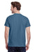 Gildan G200 Mens Ultra Short Sleeve Crewneck T-Shirt Indigo Blue Back