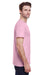 Gildan G200 Mens Ultra Short Sleeve Crewneck T-Shirt Light Pink Side