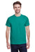 Gildan G200 Mens Ultra Short Sleeve Crewneck T-Shirt Jade Green Front