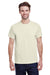 Gildan G200 Mens Ultra Short Sleeve Crewneck T-Shirt Natural Front