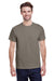 Gildan G200 Mens Ultra Short Sleeve Crewneck T-Shirt Prairie Dust Brown Front