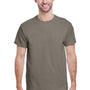 Gildan Mens Ultra Short Sleeve Crewneck T-Shirt - Prairie Dust