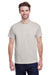 Gildan G200 Mens Ultra Short Sleeve Crewneck T-Shirt Ice Grey Front