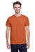 Gildan G200 Mens Ultra Short Sleeve Crewneck T-Shirt Texas Orange Front