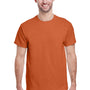 Gildan Mens Ultra Short Sleeve Crewneck T-Shirt - Texas Orange
