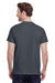 Gildan G200 Mens Ultra Short Sleeve Crewneck T-Shirt Charcoal Grey Back