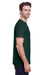 Gildan G200 Mens Ultra Short Sleeve Crewneck T-Shirt Forest Green Side