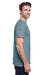 Gildan G200 Mens Ultra Short Sleeve Crewneck T-Shirt Stone Blue Side