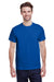 Gildan G200 Mens Ultra Short Sleeve Crewneck T-Shirt Royal Blue Front