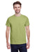 Gildan G200 Mens Ultra Short Sleeve Crewneck T-Shirt Kiwi Green Front
