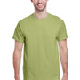 Gildan Mens Ultra Short Sleeve Crewneck T-Shirt - Kiwi Green