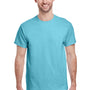 Gildan Mens Ultra Short Sleeve Crewneck T-Shirt - Sky Blue