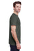 Gildan G200 Mens Ultra Short Sleeve Crewneck T-Shirt Military Green Side