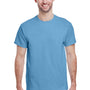 Gildan Mens Ultra Short Sleeve Crewneck T-Shirt - Carolina Blue