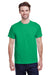 Gildan G200 Mens Ultra Short Sleeve Crewneck T-Shirt Irish Green Front