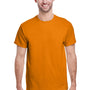 Gildan Mens Ultra Short Sleeve Crewneck T-Shirt - Safety Orange